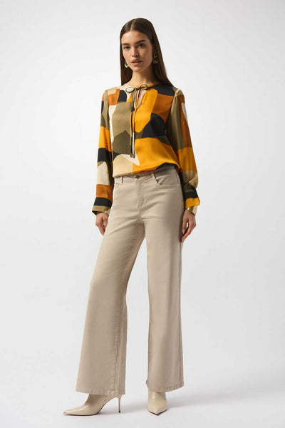 Joseph Ribkoff - Elegante Satin-Bluse