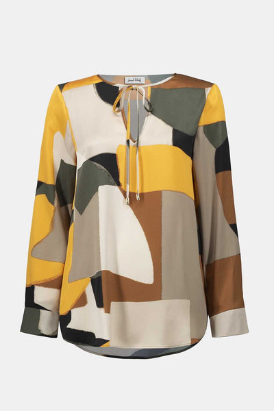 Joseph Ribkoff - Elegante Satin-Bluse