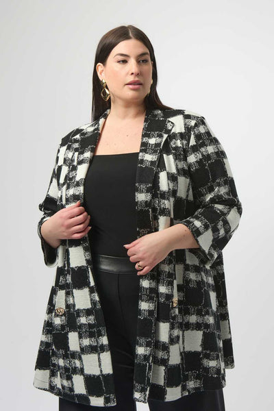 Joseph Ribkoff - Eleganter Jacquard-Mantel