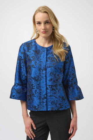 Joseph Ribkoff - Florale Jacquardjacke